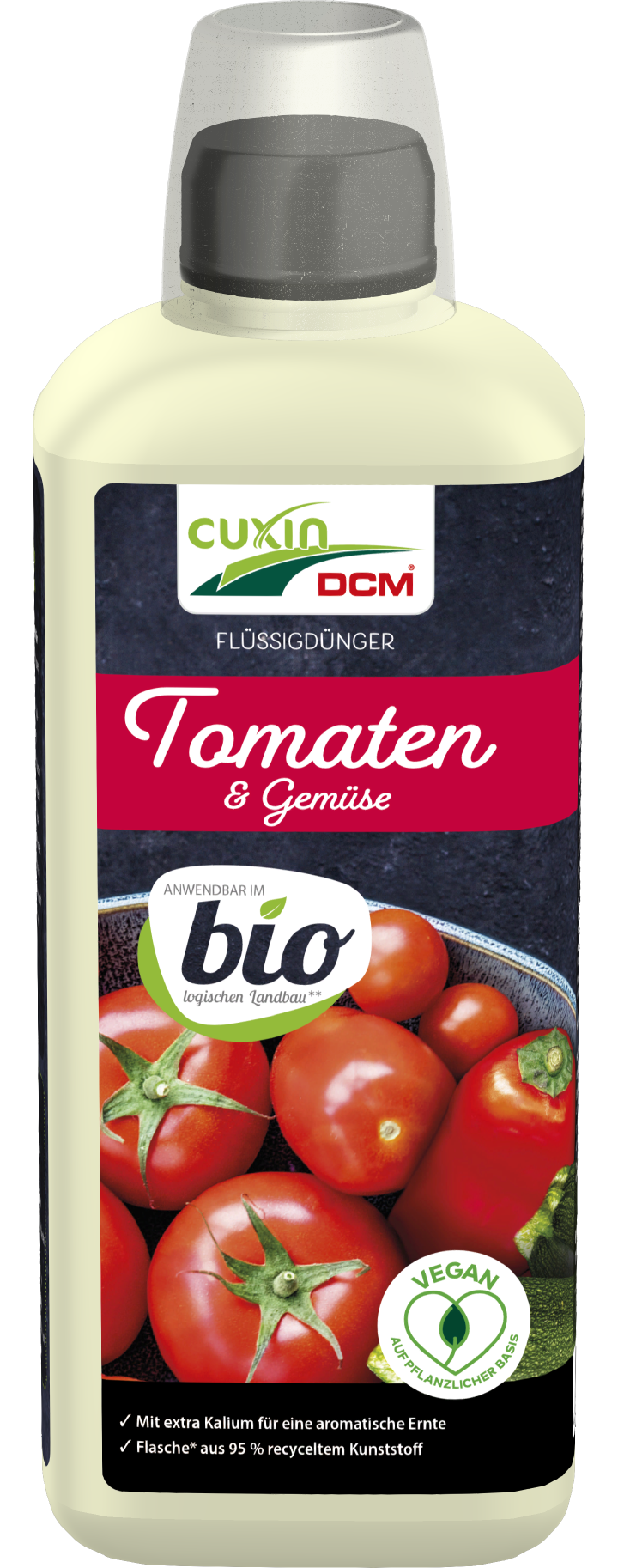 CUXIN DCM Flüssigdünger Tomaten+Gemüse 800 ml
